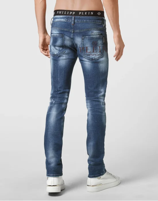 Denim Trousers Super Straight Cut