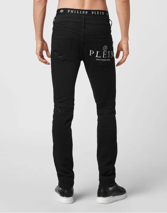 Denim Trousers Skinny  Iconic Plein