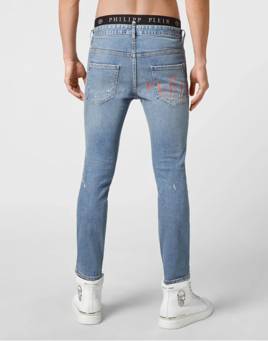 Denim Trousers Skinny  Iconic Plein