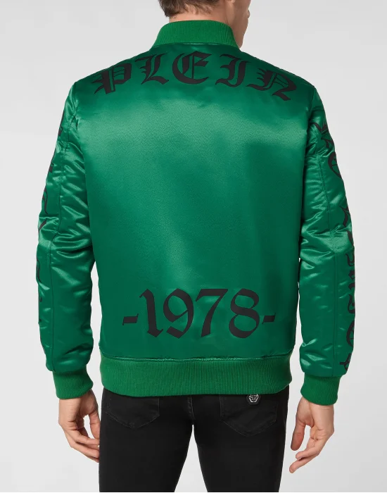 Satin Top Gun Bomber Hexagon