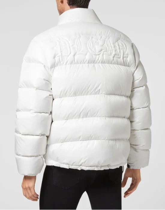 Nylon Oversize Jacket Skull
