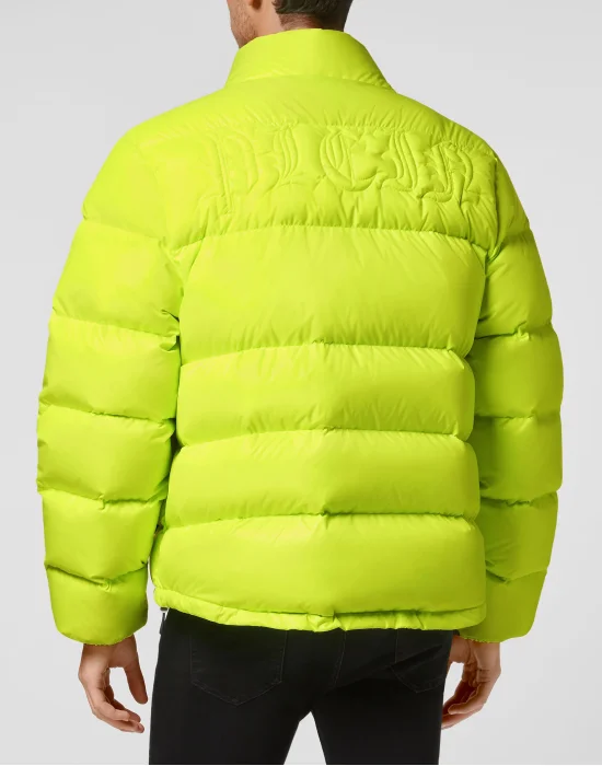 Nylon Oversize Jacket Skull