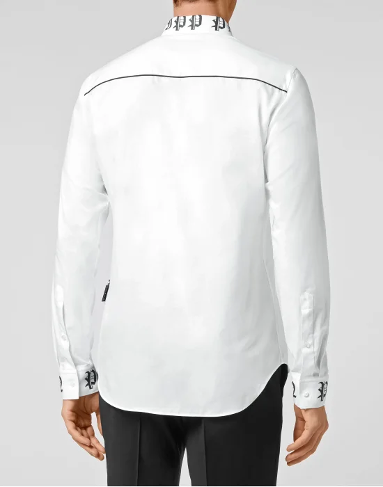 Cotton Shirt Sugar Daddy Cut LS Gothic Plein