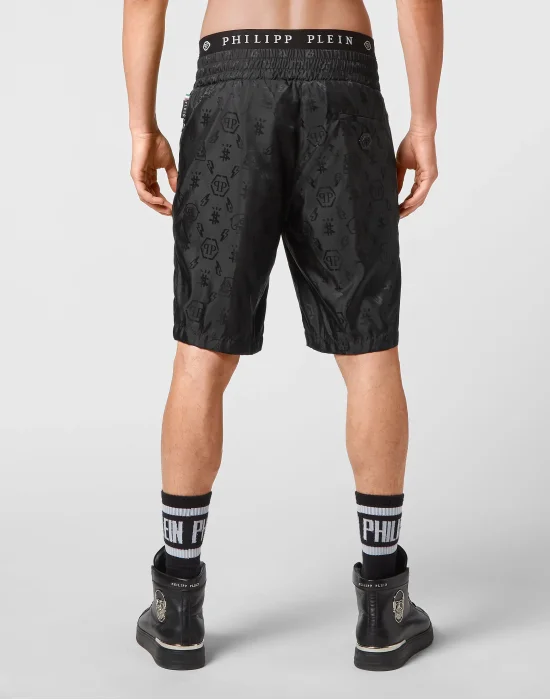 Cool Kid Nylon Short Trousers Monogram