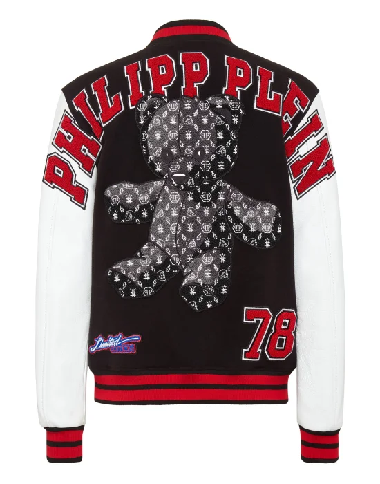 College Bomber  Teddy Bear