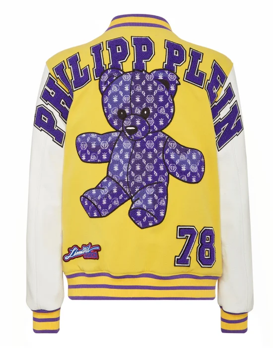 College Bomber  Teddy Bear