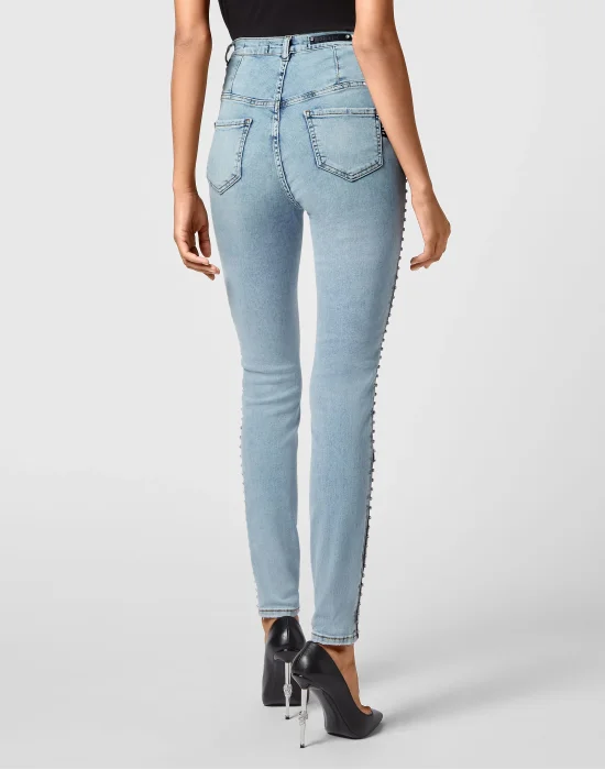 Super High Waist Jegging Stones