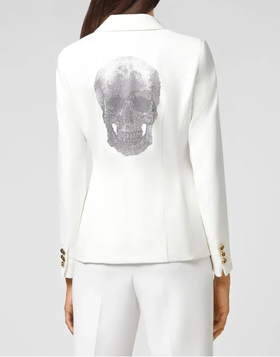 Cady Blazer Skull with Crystals
