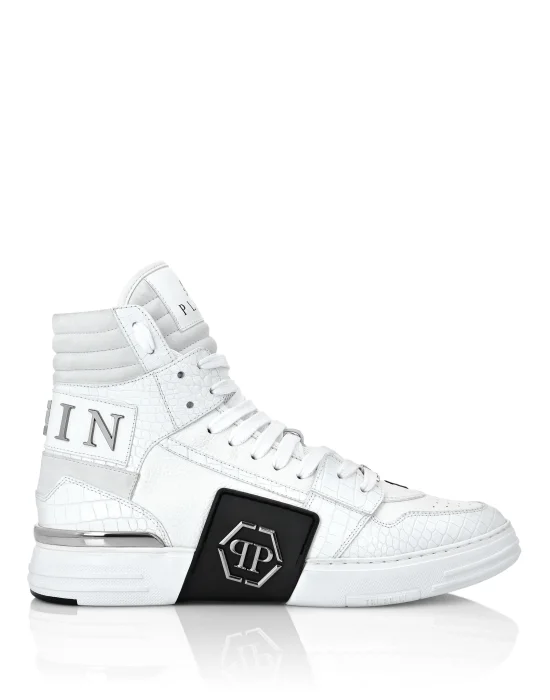 HI-TOP SNEAKERS PHANTOM KICK$ Crocco Platinum HEXAGON