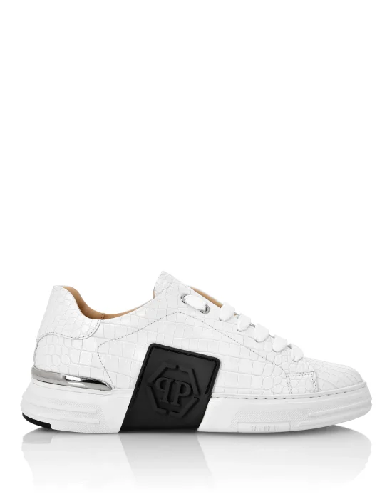 LO-TOP SNEAKERS PHANTOM KICK$ COCCO PRINT HEXAGON