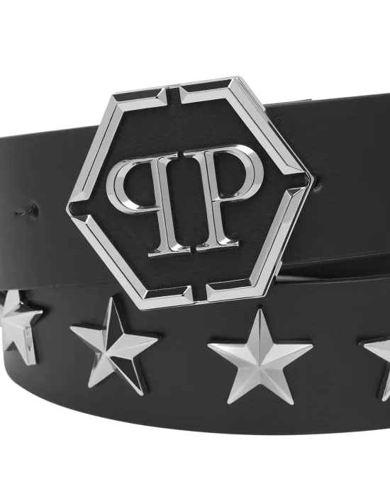 Leather Belt Stars