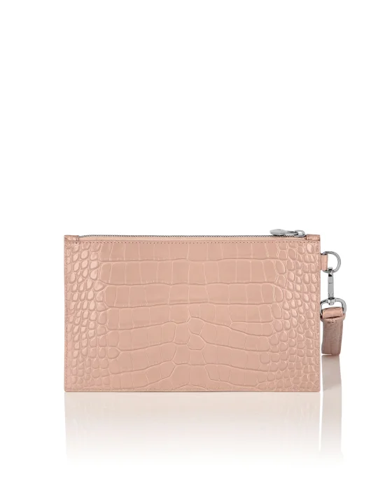 Croco Embossed  Minaudiere