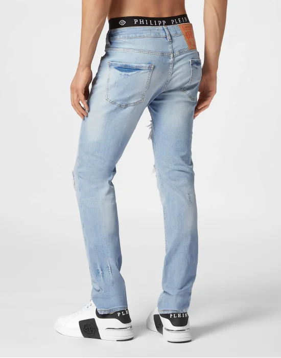 Denim Trousers Super Straight Cut
