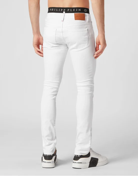 Denim Trousers Super fit Hexagon