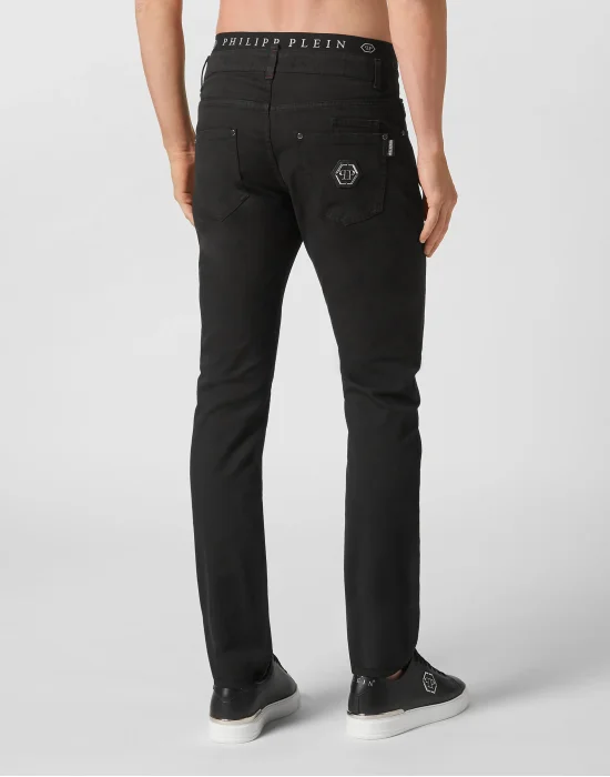 Denim Trousers Super Straight Cut "Premium"