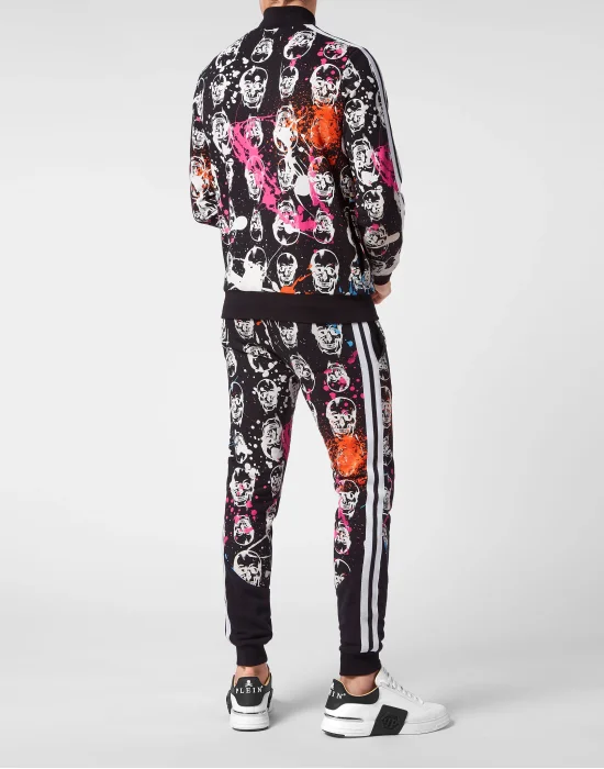 TRACKSUIT: ZIP-UP JACKET + JOGGING PANTS SKULL