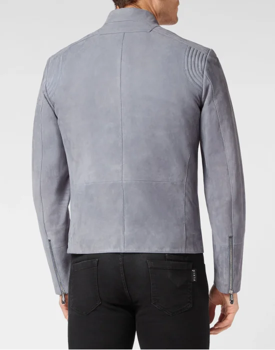 Suede Padded Jacket