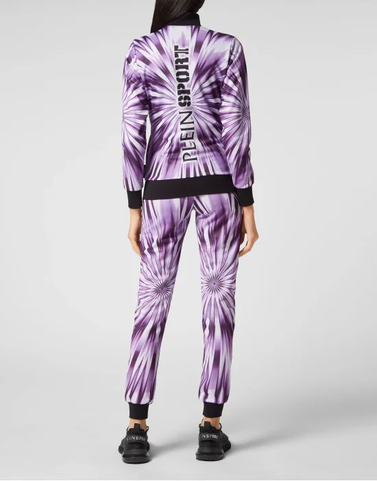 Tie-dye Jogging Tracksuit: Top/Trousers Scratch