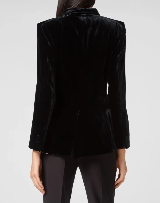 Velvet Blazer