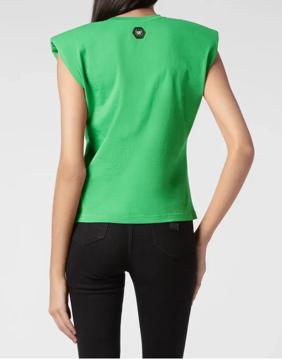 Shoulder Pads Tank Top Basic