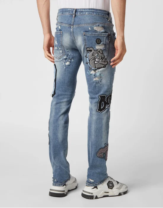 Denim Trousers Super Straight Cut