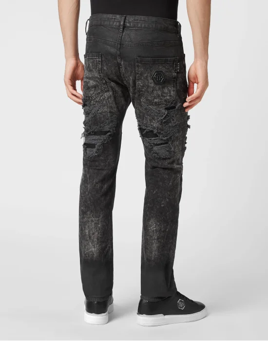 Denim Trousers Super Straight Cut
