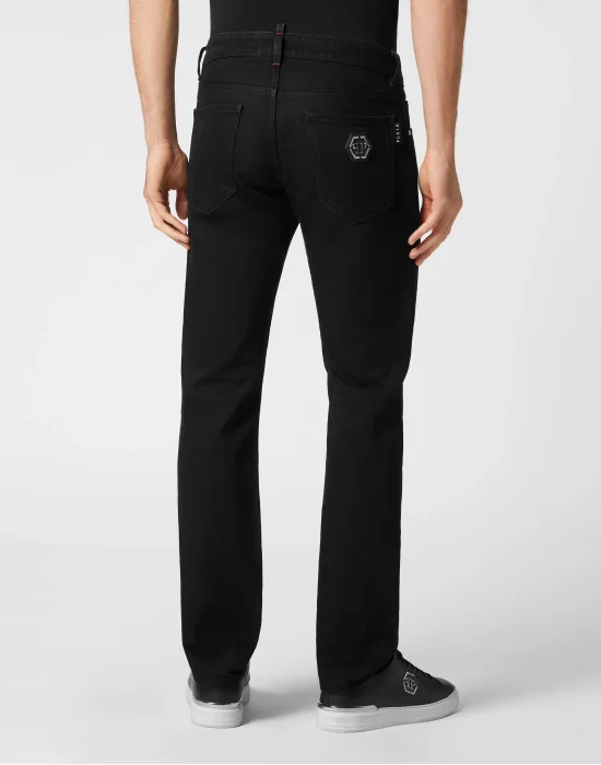 Denim Trousers Super Straight Cut Premium