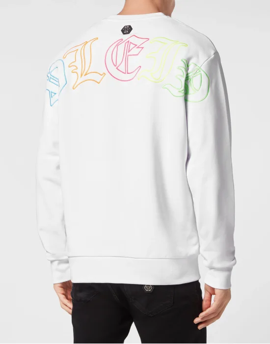 Embroidered Sweatshirt LS