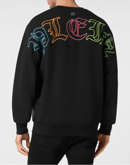 Embroidered Sweatshirt LS