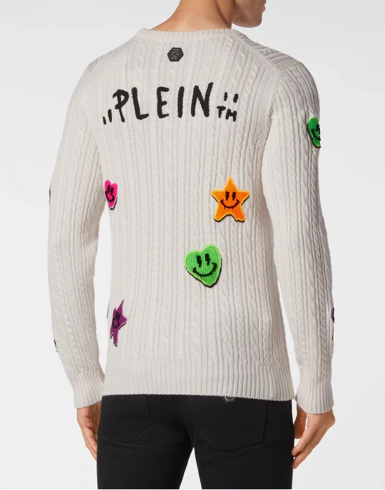 Wool Pullover Round Neck