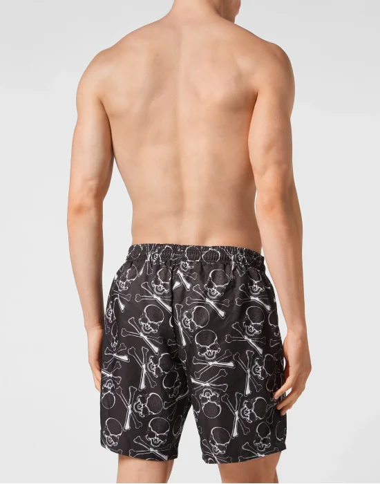 Swim-Trunks Skull&Bones