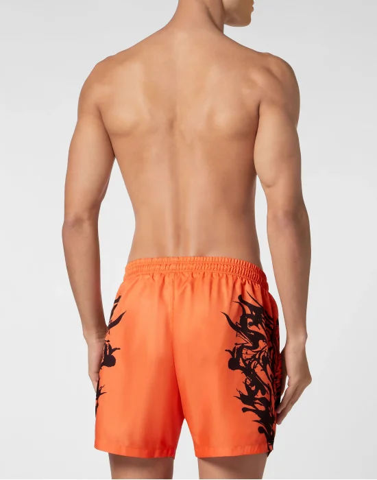 Swim-Trunks Tiger