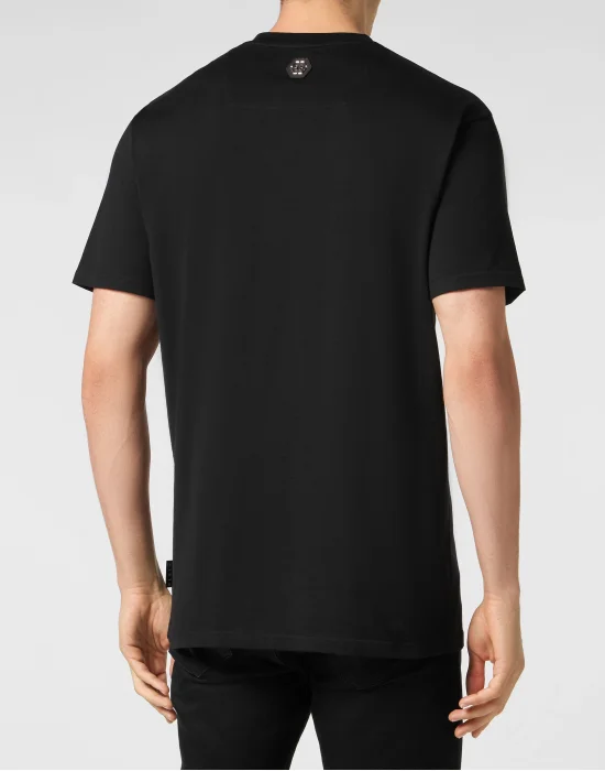 T-shirt Round Neck SS with Crystals