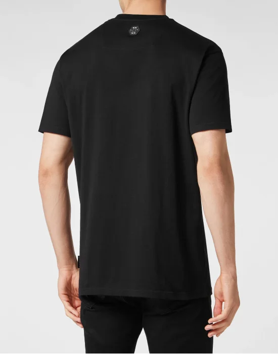 T-shirt Round Neck SS with Crystals Teddy Bear