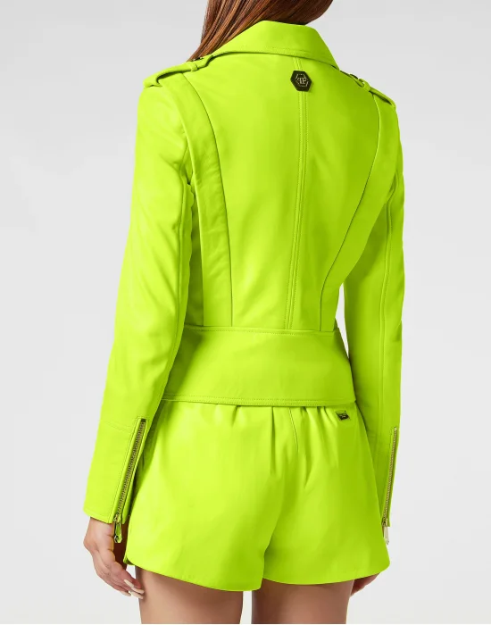 Color Biker Jacket