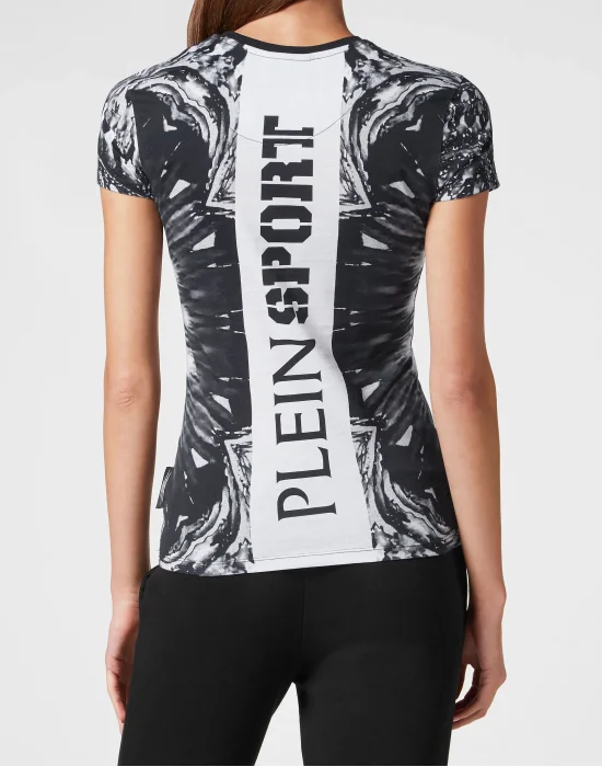 T-Shirt Sexy Pure Fit Optical Flower