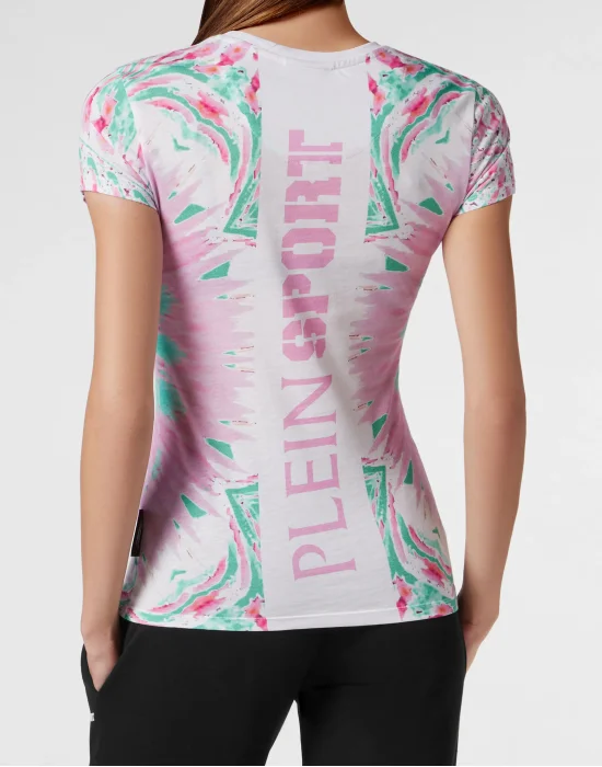 T-Shirt Sexy Pure Fit Optical Flower