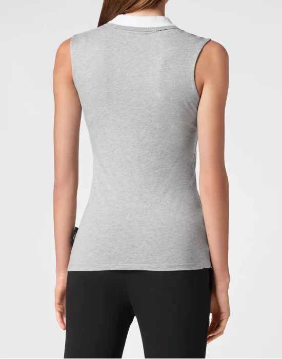 Sleveless Polo Basic