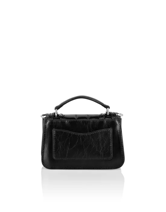 Leather Small Belt Bag Hexagon