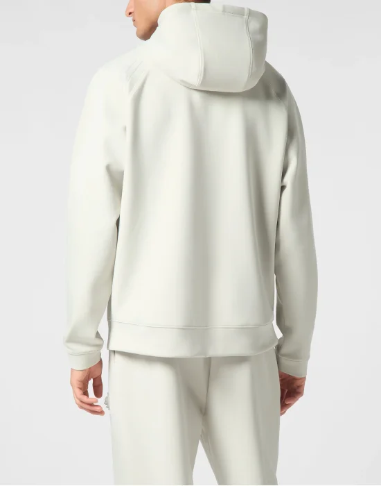 Technical Oversize Hoodie Sweatshirt LS
