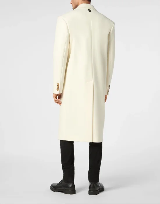 Wool/Cashmere Coat LS