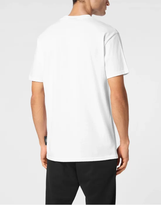Cotton Dotted Lamina T-shirt Round Neck SS Tiger