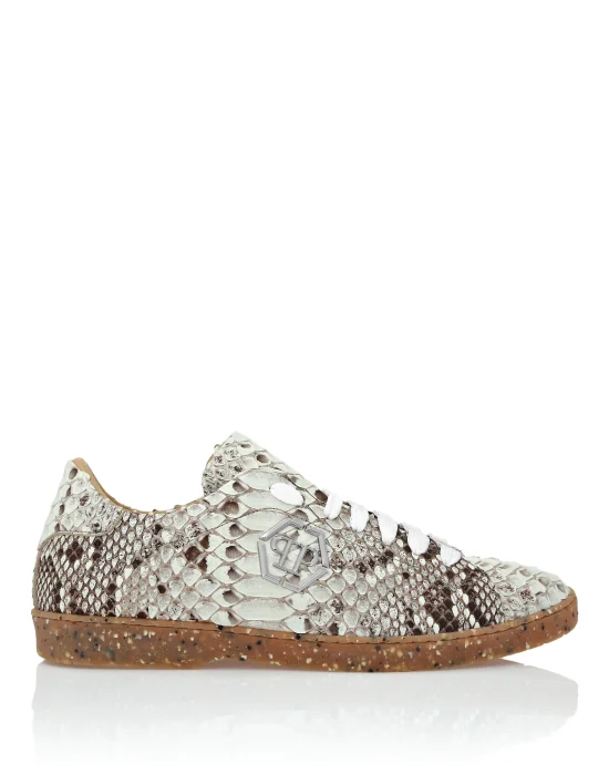 Lo-Top Python Sneakers