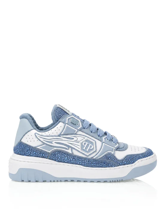 Leather Low-Top Sneakers Moon Walker