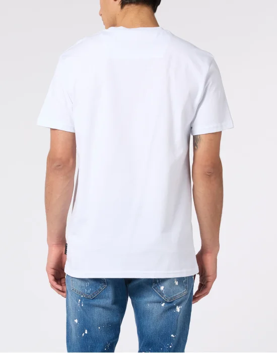 Roundneck T-Shirt Puffy Red Skull Skull