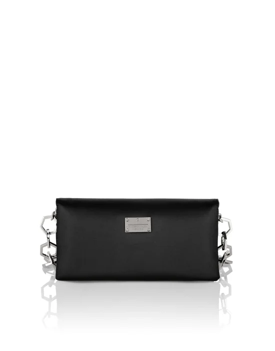 Satin Shoulder Bag Iconic Plein