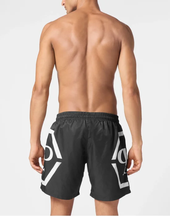 Short Swim Boxer Hexagon