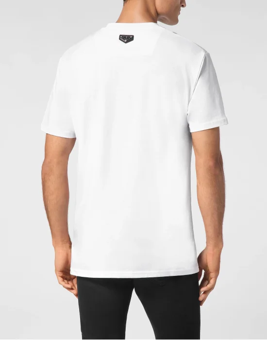 T-shirt Round Neck SS Print Skull