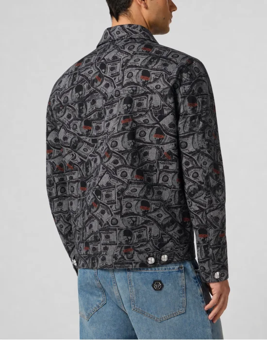 Denim Trucker Jacket Dollars