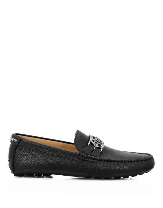 Driver Moccasin Deer Leather Print